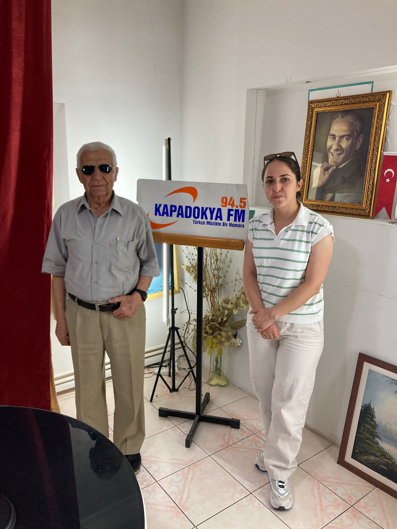 Ömer Kavak ve Sosyal Çalışmacı Fatma Aşı